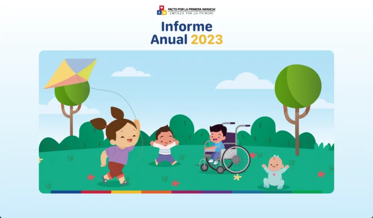 Sitio web Informe Anual 2023 - Pacto por la Primera Infancia